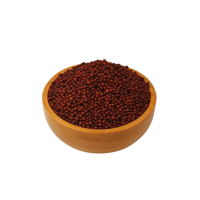 تصویر مقداری بذر شلغم در کاسه چوبی