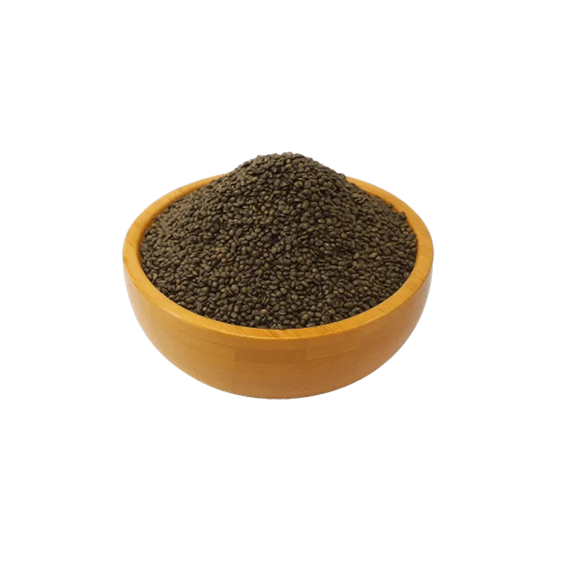 عکس مقداری تخم مرو در کاسه چوبی