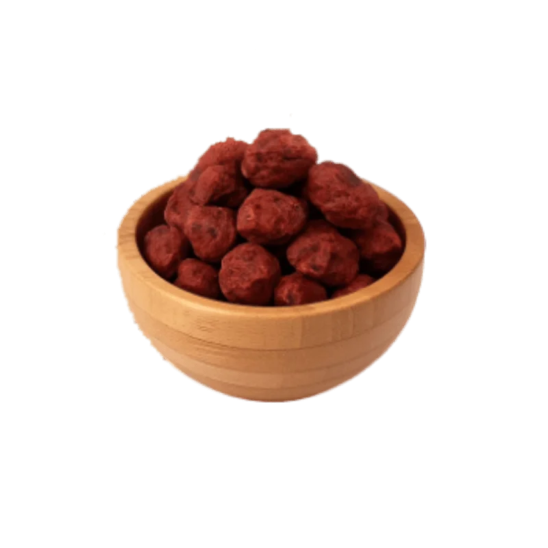 عکس مقداری صمغ خون سیاوشان در کاسه چوبی