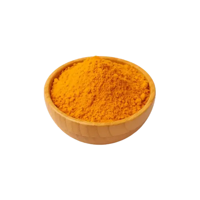 ادویه زردچوبه در کاسه چوبی