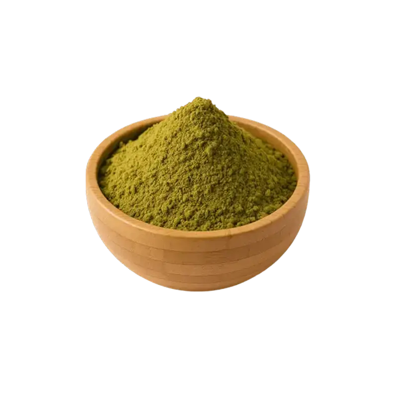 عکس پودر حنا در کاسه چوبی