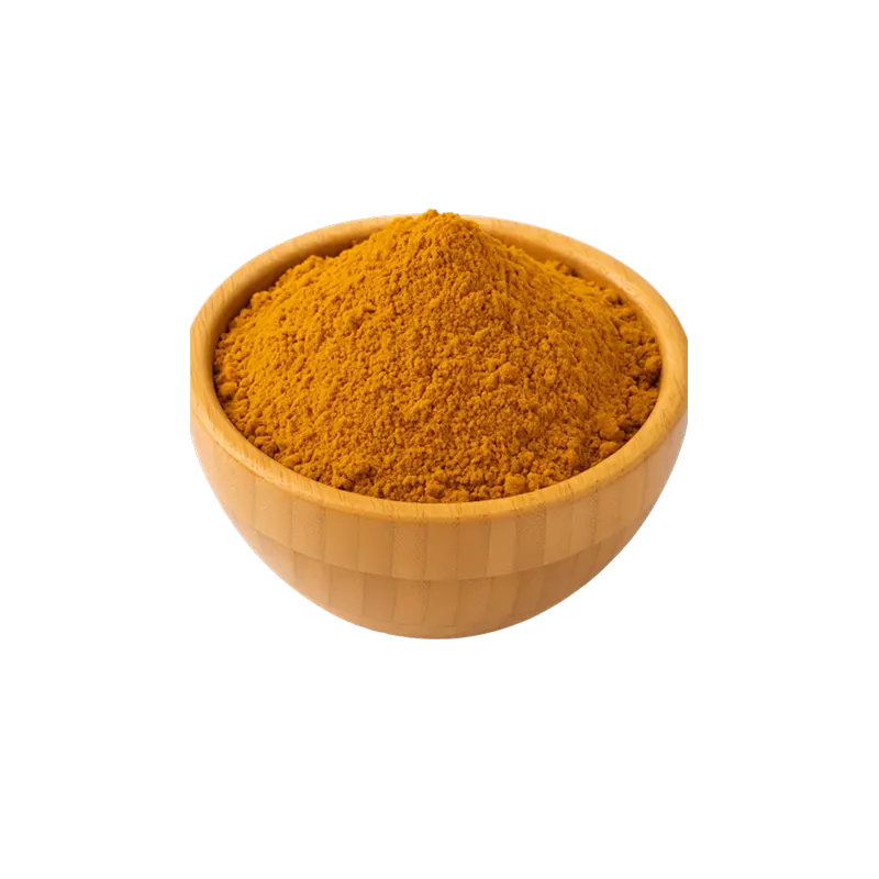 عکس مقداری ادویه خورشتی در کاسه چوبی