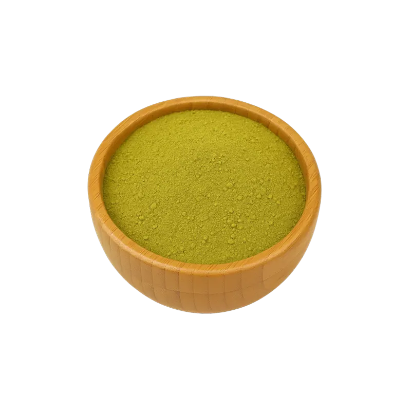 عکس مقداری ادویه سوپ در کاسه چوبی