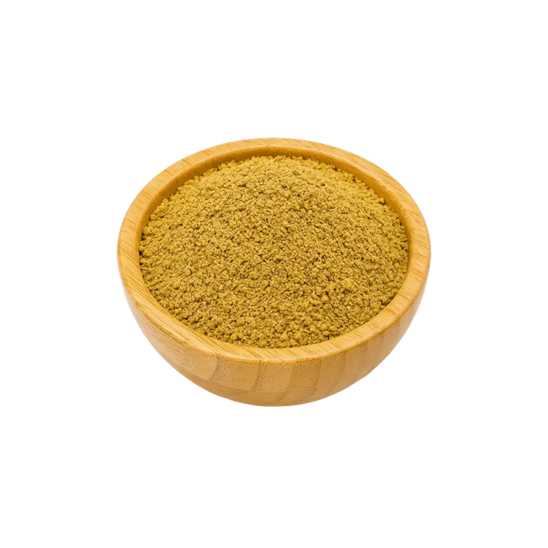 عکس مقداری ادویه پلویی در کاسه چوبی