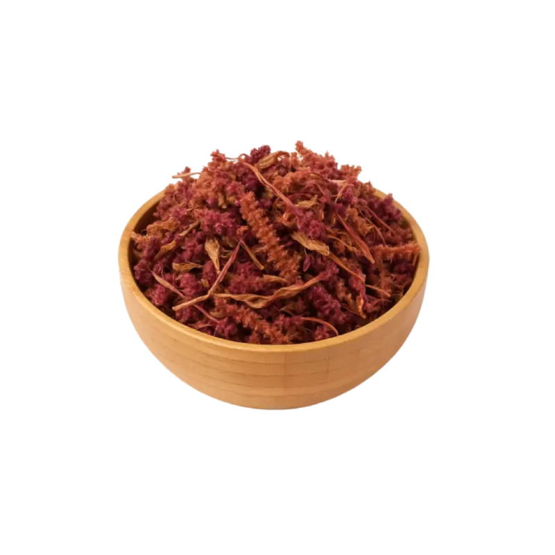 عکس مقداری گل تاج خروش خشک شده در کاسه